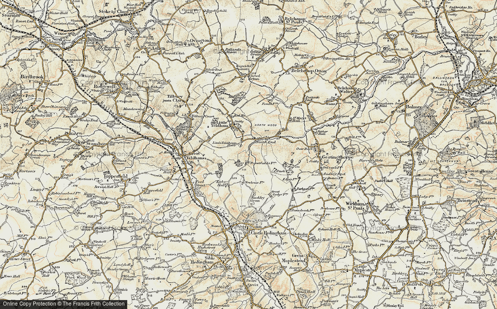 Old Map of Hall Green, 1898-1901 in 1898-1901
