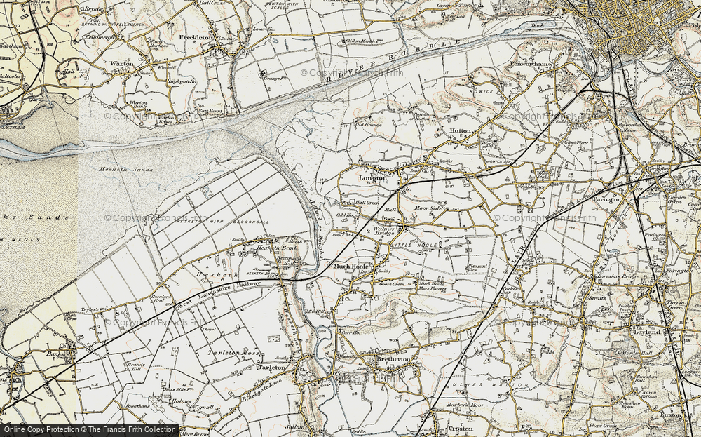 Old Map of Hall Green, 1902-1903 in 1902-1903