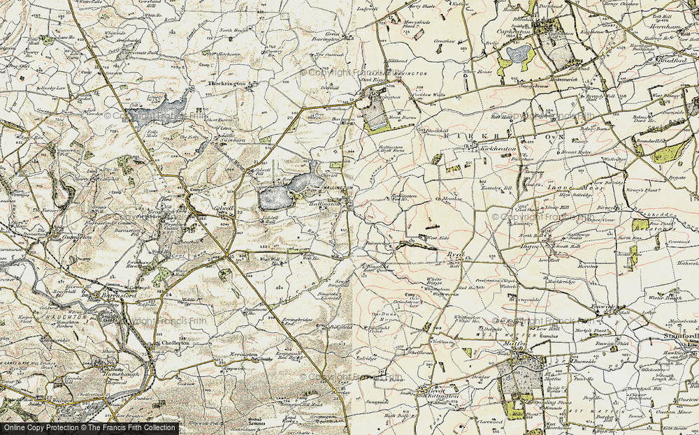 Hallington, 1901-1903