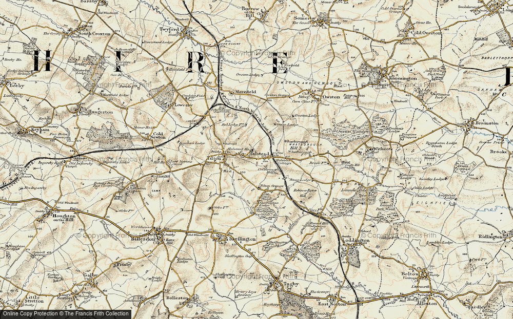 Old Map of Halstead, 1901-1903 in 1901-1903