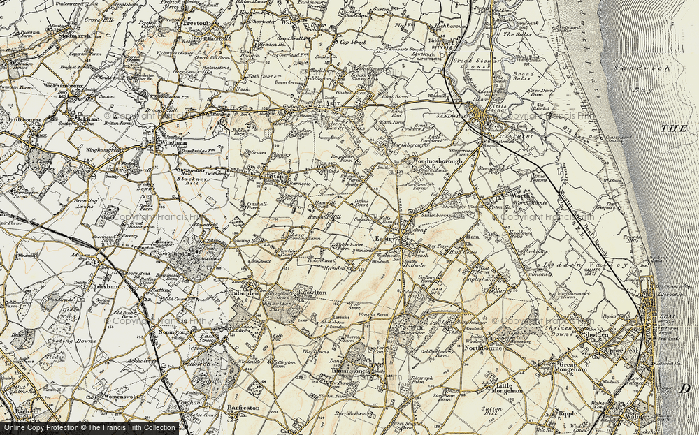 Old Map of Hammill, 1898-1899 in 1898-1899