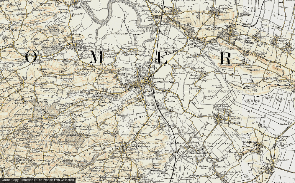 Old Map of Hamp, 1898-1900 in 1898-1900