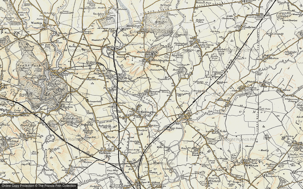Hampton Poyle, 1898-1899