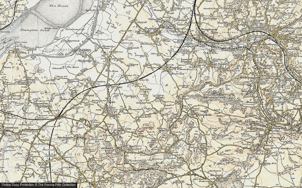 Old Map of Hamshill, 1898-1900 in 1898-1900