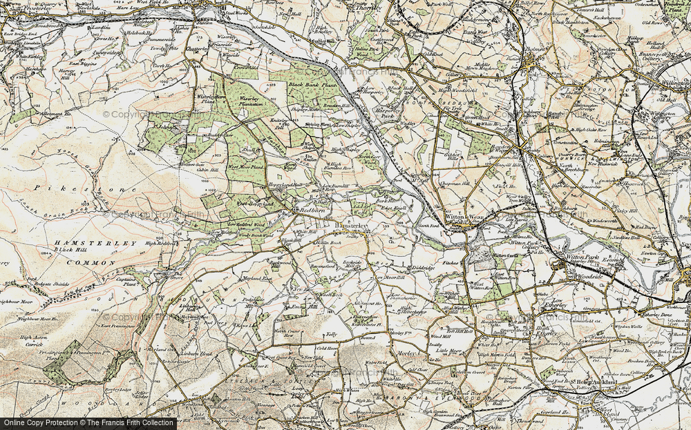 Hamsterley, 1903-1904