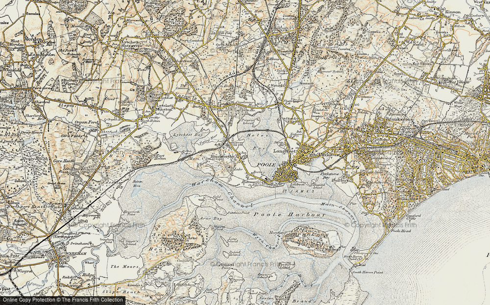 Old Maps of Hamworthy, Dorset - Francis Frith