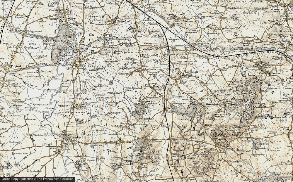 Old Map of Handley, 1902-1903 in 1902-1903