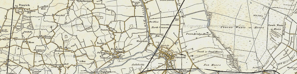 Old map of Elms, The in 1903