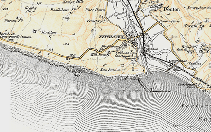 Old map of Harbour Heights in 1898