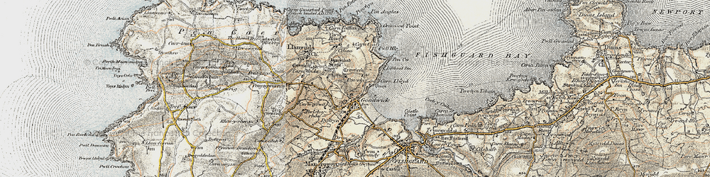Old map of Harbour Village in 1901-1912