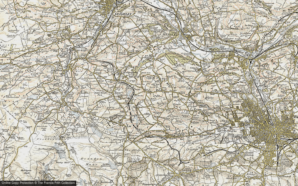 Old Map of Harecroft, 1903-1904 in 1903-1904