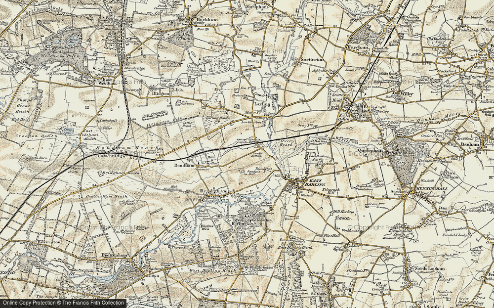 Harling Road, 1901