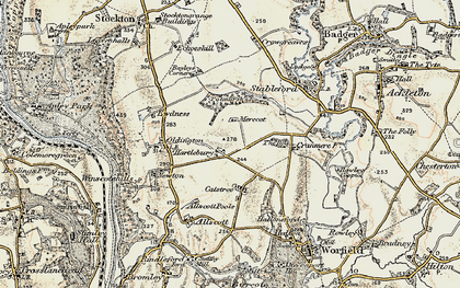 Old map of Patmarsh in 1902