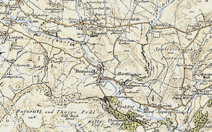 Old map of Barben Beck in 1903-1904