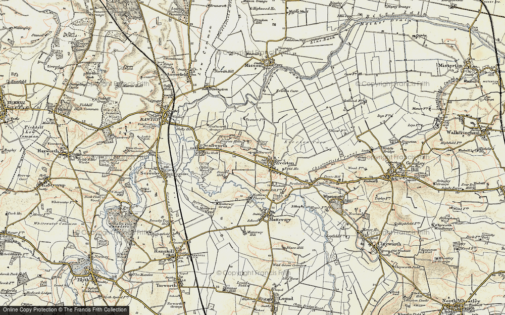 Old Map of Harwell, 1903 in 1903