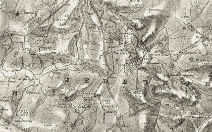 Old map of Hass in 1901-1904