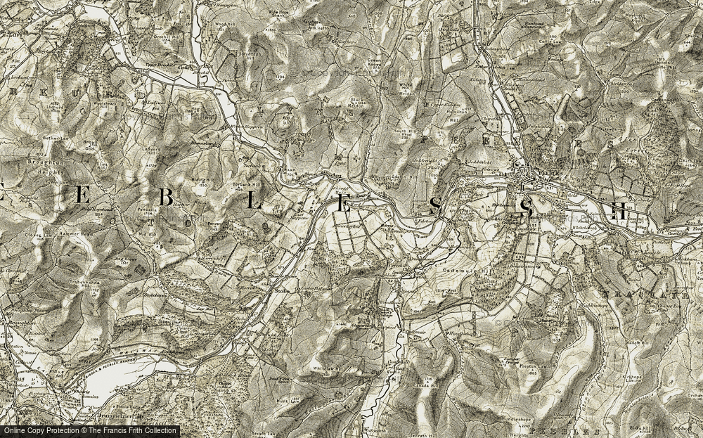 Old Map of Haswellsykes, 1903-1904 in 1903-1904