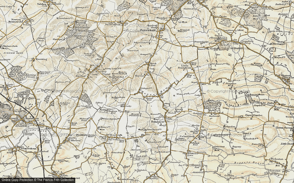 Old Map of Hatch End, 1898-1901 in 1898-1901