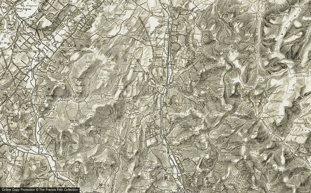 Old Map of Hattonknowe, 1903-1904 in 1903-1904