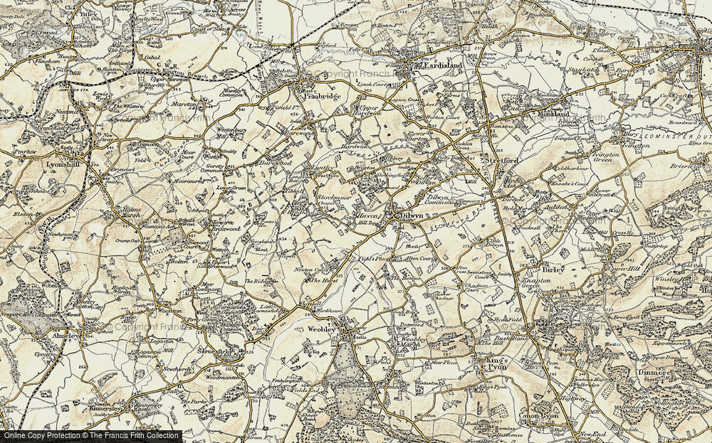 Old Map of Haven, 1900-1903 in 1900-1903