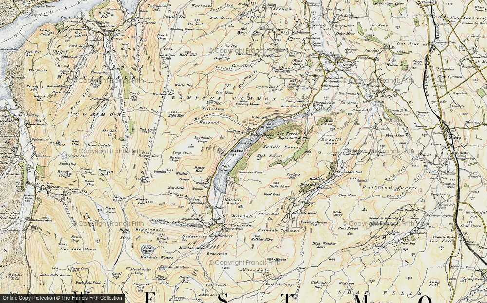 Haweswater Reservoir, 1901-1904