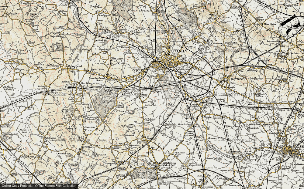 Old Map of Hawkley, 1903 in 1903
