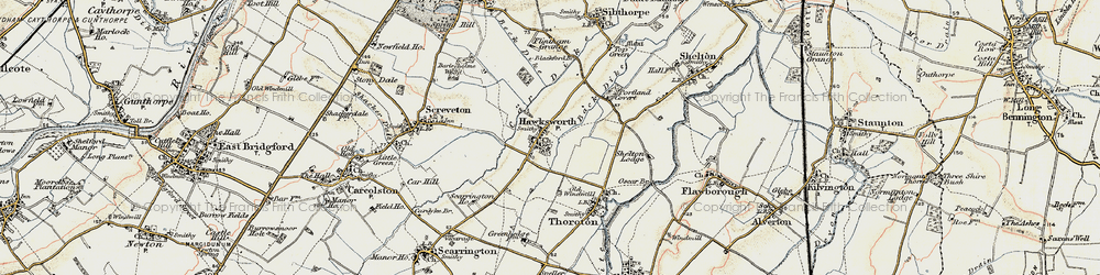 Old map of Blackford Br in 1902-1903