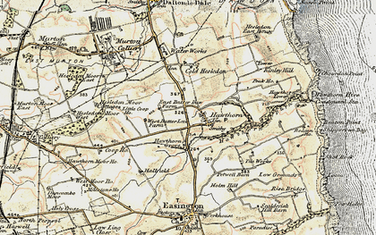 Old map of Hawthorn in 1901-1904