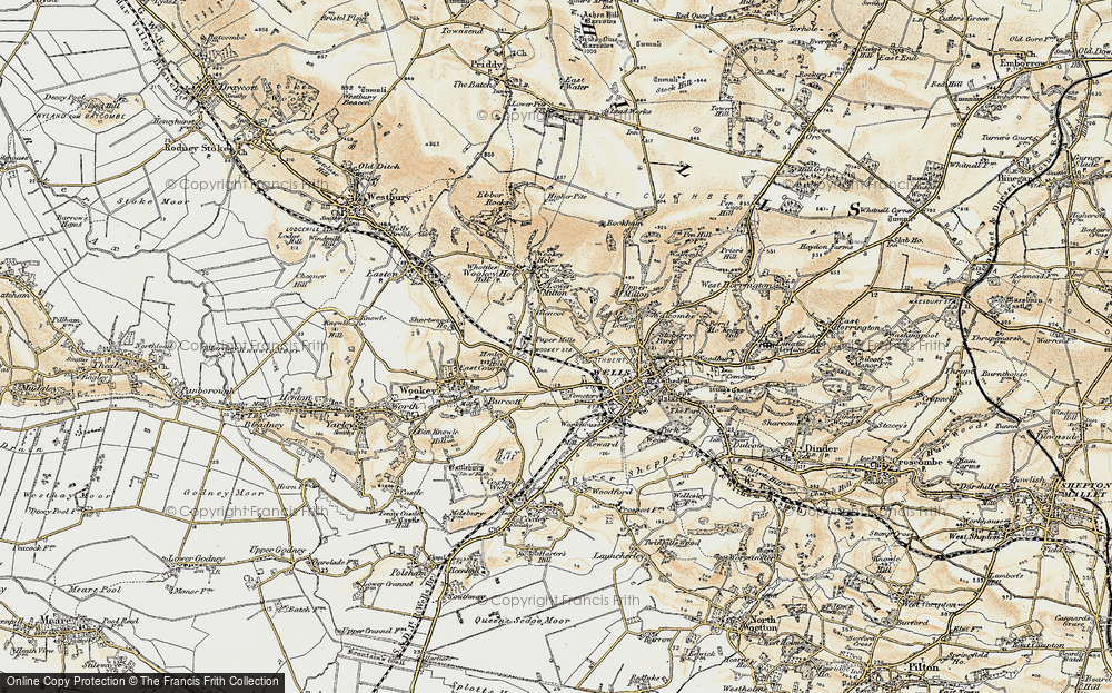 Old Map of Haybridge, 1899 in 1899