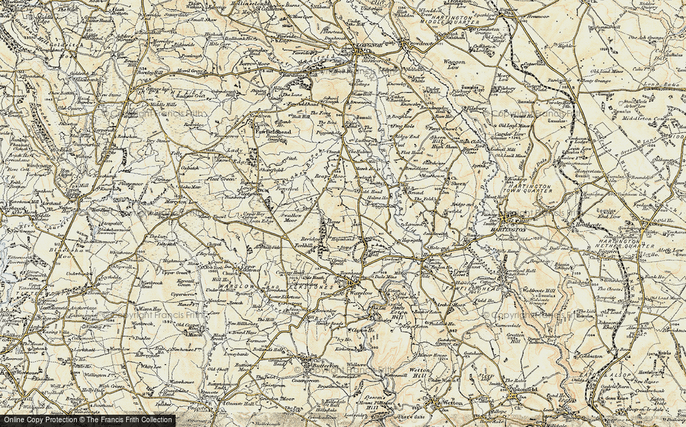 Old Map of Hayes, 1902-1903 in 1902-1903
