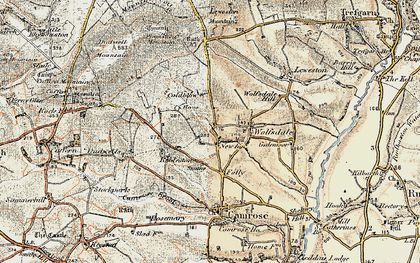 Old map of Haysford in 1901-1912