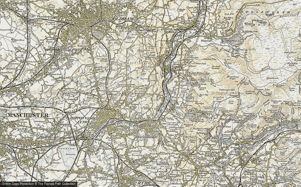 Old Map of Hazelhurst, 1903 in 1903