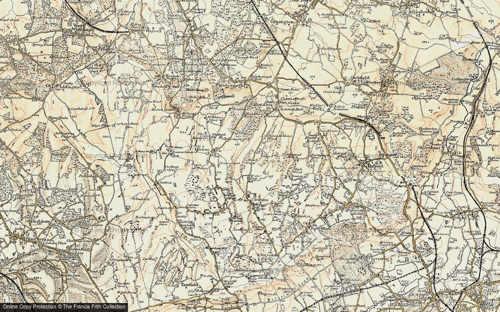 Old Map of Hazelwood, 1897-1902 in 1897-1902