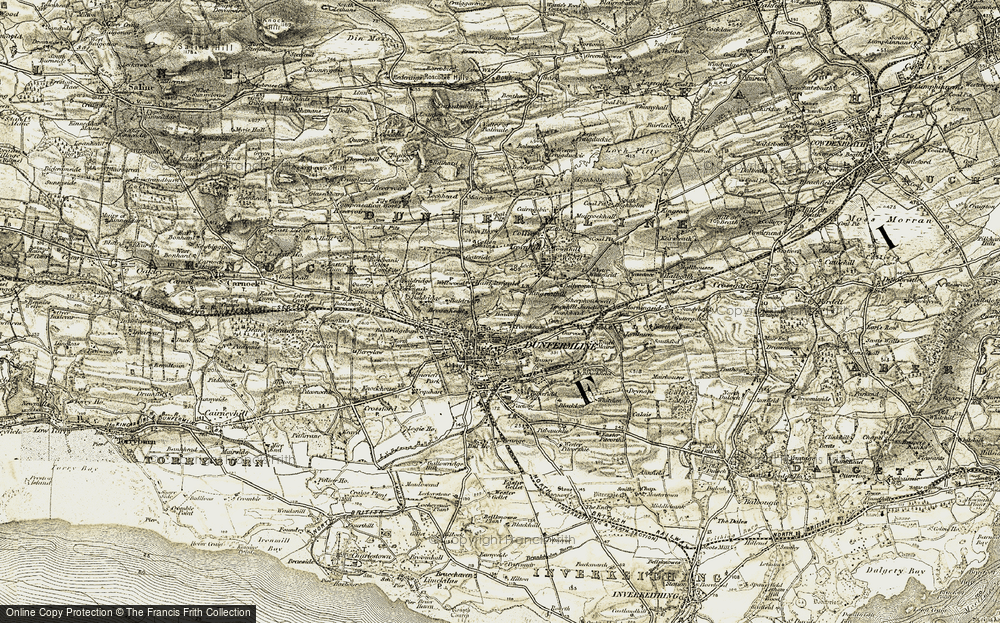 Old Map of Headwell, 1904-1906 in 1904-1906