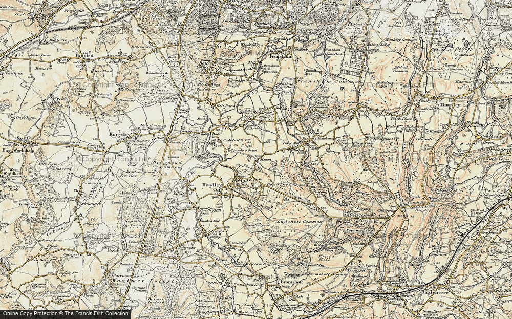 Old Map of Hearn, 1897-1909 in 1897-1909