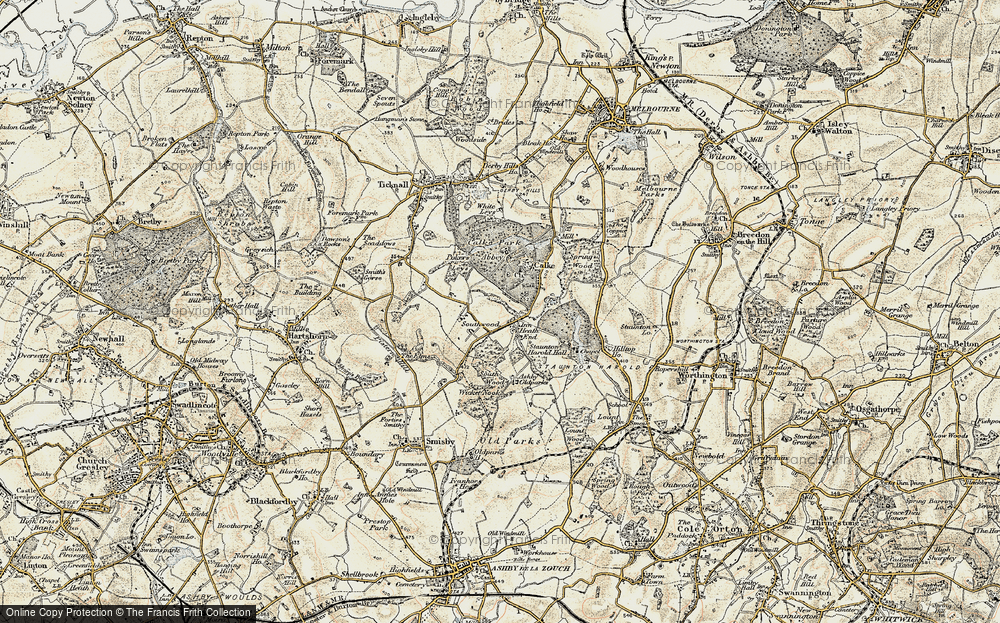 Old Map of Heath End, 1902-1903 in 1902-1903