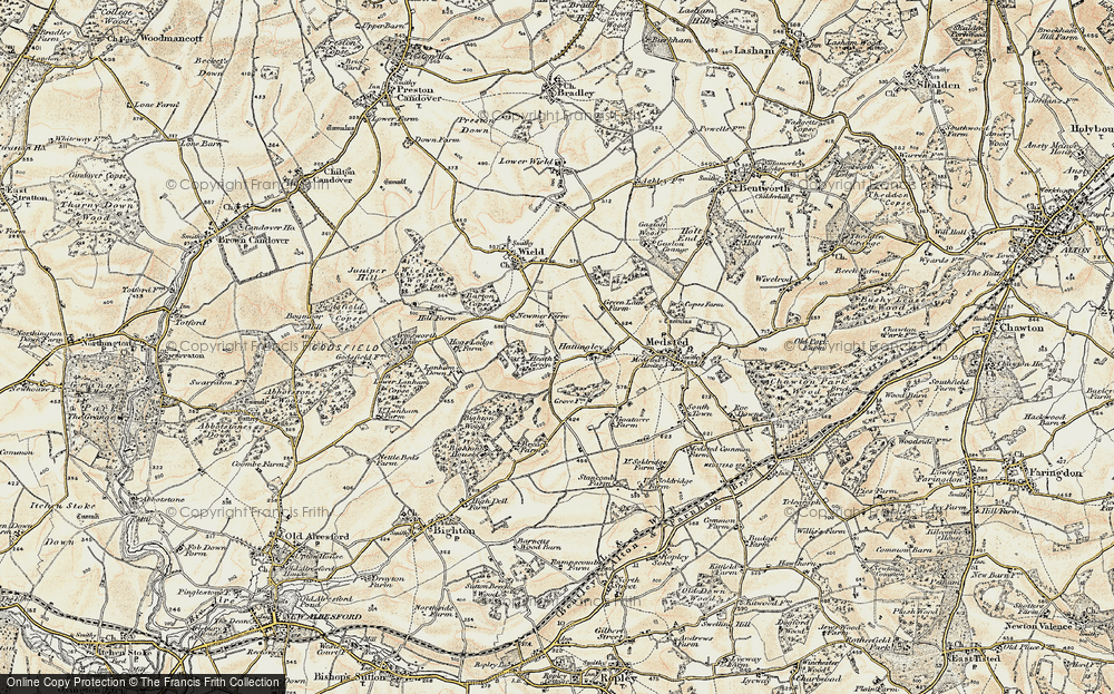 Old Map of Heath Green, 1897-1900 in 1897-1900