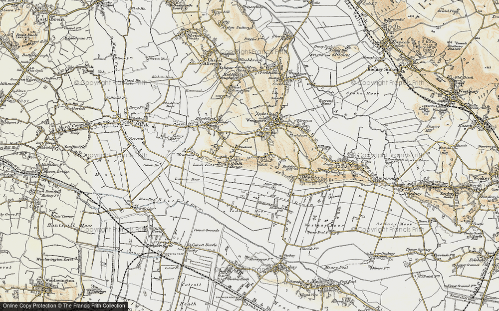 Old Map of Heath House, 1899-1900 in 1899-1900