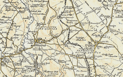 Old map of Heathcote in 1902-1903