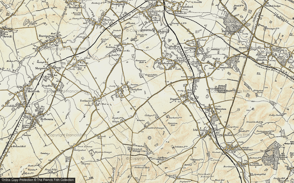 Old Map of Heathfield, 1899-1901 in 1899-1901