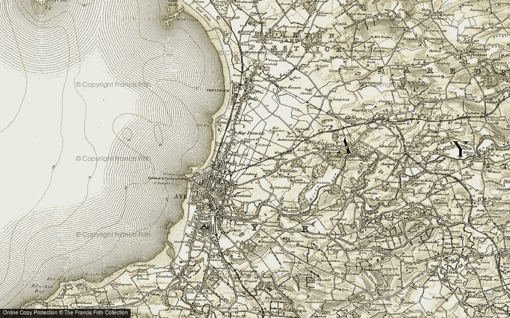 Old Map of Heathfield, 1904-1906 in 1904-1906