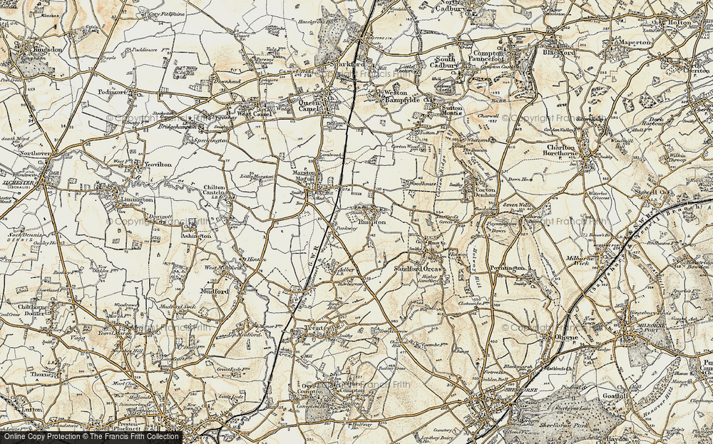 Old Map of Heaven's Door, 1899 in 1899