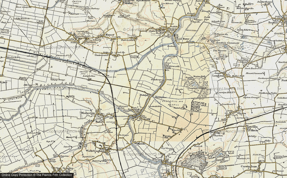 Old Map of Heckdyke, 1903 in 1903