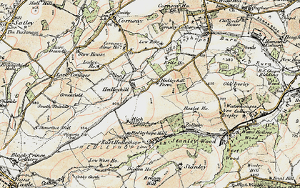 Old map of Bell's Ho in 1901-1904