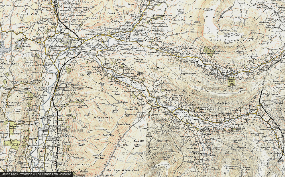 Old Map of Historic Map covering Barth in 1903-1904