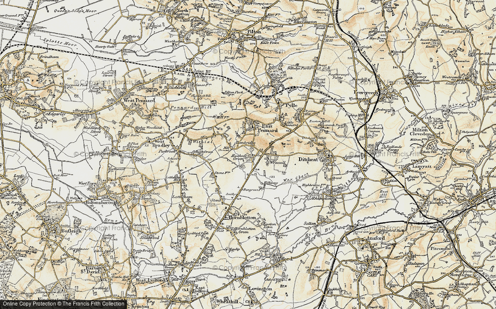 Old Map of Hembridge, 1899 in 1899