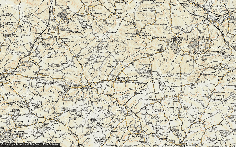 Old Map of Hempstead, 1898-1901 in 1898-1901