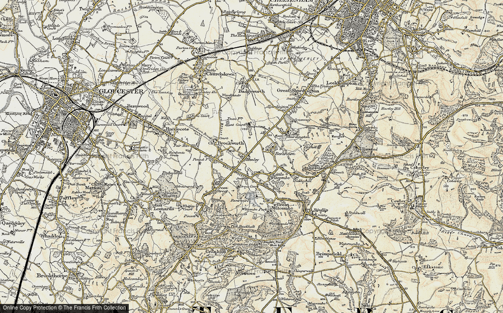 Old Map of Henley, 1898-1900 in 1898-1900