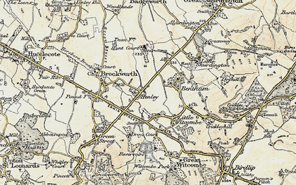 Old map of Henley in 1898-1900