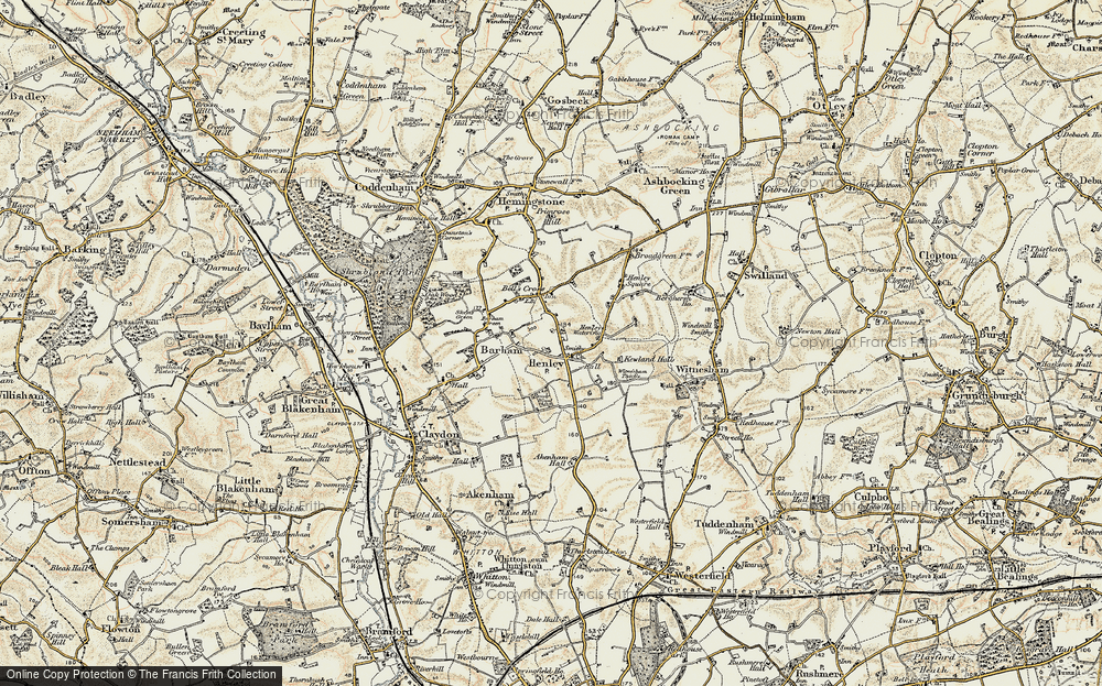 Old Map of Henley, 1898-1901 in 1898-1901